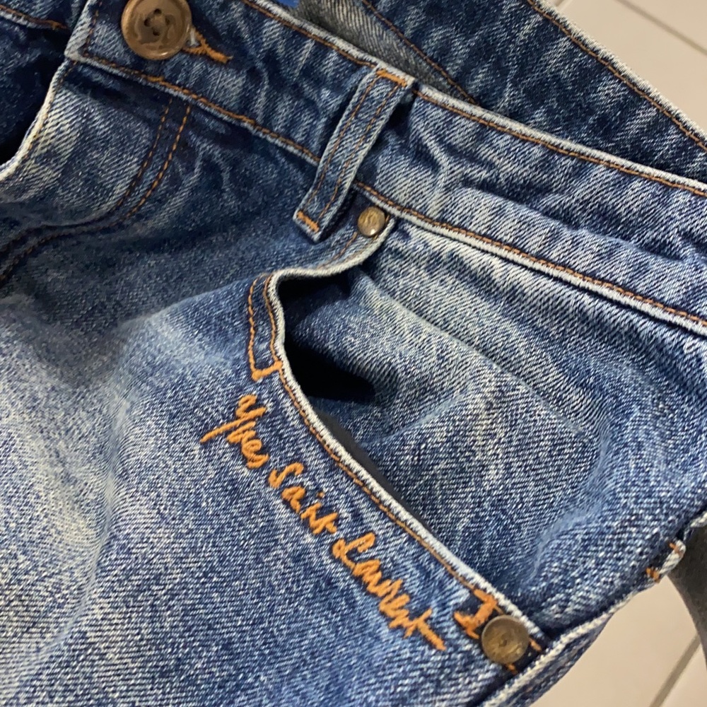 - Yves Saint Laurent Blue jeans